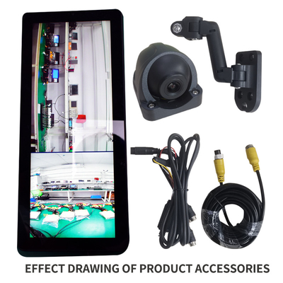 chất lượng  IP67 Vehicle Rear View Mirrors DVR Full HD 1080P 2CH Dual Camera Video Recorder nhà máy