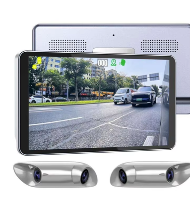 chất lượng  6 Inch Electronic Rearview Mirror Monitor System with Dual Side Shark Fin Cameras and AHD 1080P HD Blind Spot Monitoring Kit nhà máy