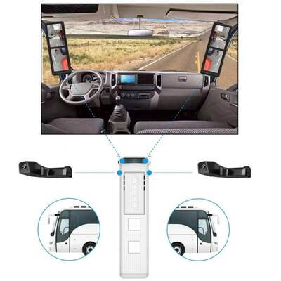 Chất lượng  Large 15.88Inch 2.5D Touch Screen Electronic Rearview Mirror With Waterproof Reverse Backup Camera Monitor for Yutong Bus nhà máy