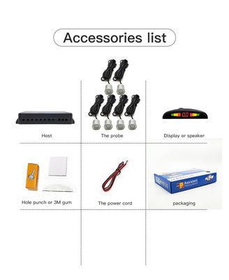 Cảm biến đỗ xe thông minh cho xe khách, phát hiện trước và sau, hỗ trợ đỗ xe tự động, thiết bị an toàn đỗ xe cho xe, cảm biến xe hơi đa năng