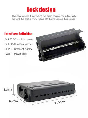 Cảm biến đỗ xe thông minh cho xe khách, phát hiện trước và sau, hỗ trợ đỗ xe tự động, thiết bị an toàn đỗ xe cho xe, cảm biến xe hơi đa năng
