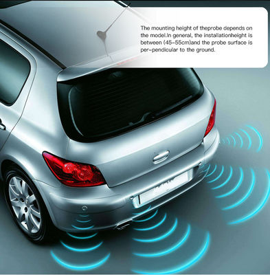 Hệ thống đỗ xe radar 8 cảm biến với màn hình LED và cảnh báo âm thanh cho xe hơi và xe tải