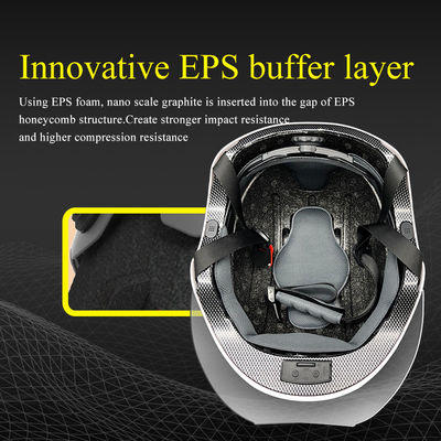 Nón xe máy nhẹ bằng sợi cacbon hiệu suất cao và phong cách