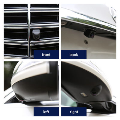 Hệ thống camera xe 360 với điều khiển cảm ứng bằng mắt chim và thị giác ban đêm cho xe sedan