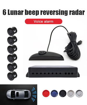 Hệ thống cảm biến đỗ xe ngược chiều Phát hiện khoảng cách 0,3m đến 2,3m Cảnh báo bằng giọng nói Bíp