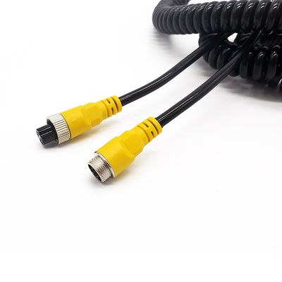 Dây cuộn 2 ruột dẫn có lò xo rút lại Dây nối dài chịu tải nặng cho Xe tải Xe buýt