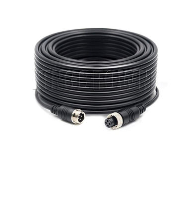 Cáp nối dài hàng không dài 1m 3m 5m 10m Đầu nối đực cái tùy chọn 4 chân Đồng PVC cho Xe tải Xe buýt Xe moóc Xe van