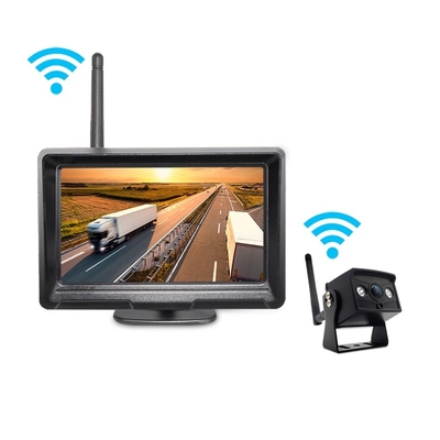 Hệ thống máy ảnh sao lưu không dây kỹ thuật số 5 inch LCD DC32V