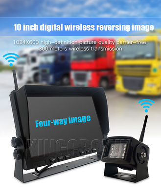 Bộ camera đảo chiều không dây IP68 chống nước Camera hành trình sau xe tải RV DC10V