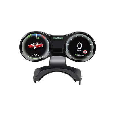 Bảng điều khiển kỹ thuật số SUV Tesla OBD2 Màn hình LCD hiển thị đa đồng hồ HUD