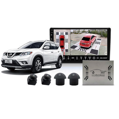 High Definition 360° Panoramic Car Camera Kit Bird Eye View 1080P Hệ thống giám sát bãi đậu xe xung quanh cho xe hơi phổ biến