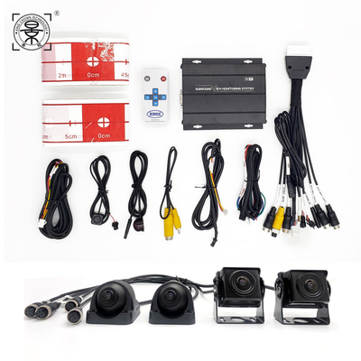Hệ thống toàn cảnh 360 độ Bird View Hệ thống camera an ninh xung quanh bãi đậu xe