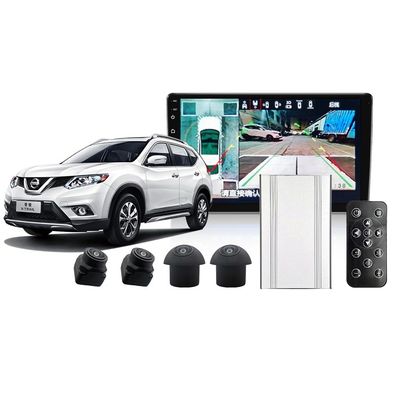 Hệ thống camera ô tô 360 độ đạt chứng nhận RoHS có tầm nhìn hai bên dành cho xe tải hạng nặng | Giải pháp giám sát xe DC12V 24V