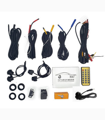 Hệ thống camera ô tô AHD 1080P 360° dành cho thợ lắp đặt ô tô với phạm vi bao phủ toàn diện khi đỗ xe và lùi xe