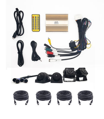 Six-glass wide-angle 360° panoramic monitoring Bird Eye Car Camera
