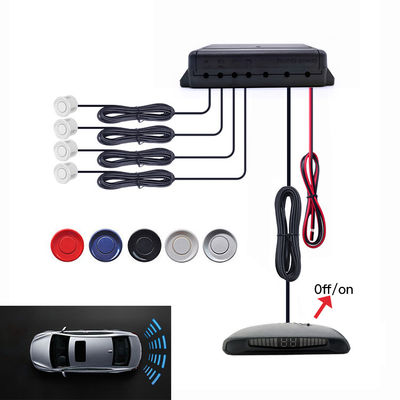 4 cảm biến Radar đỗ xe tự động, Bật/Tắt màn hình LED Hệ thống phát hiện giám sát dự phòng lùi