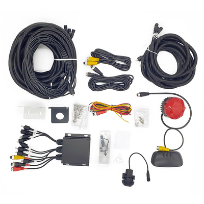 Hệ thống cảm biến đỗ xe chuyển động Radar báo động trên ô tô Màn hình độ sáng cao 32VDC 10in