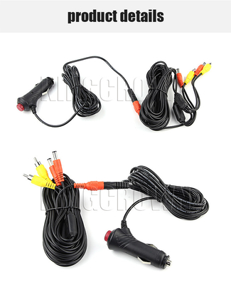 Xe ô tô 12 Volt Thuốc lá nhỏ hơn Dây mở rộng Chì 3m Kết nối Màn hình và Máy ảnh