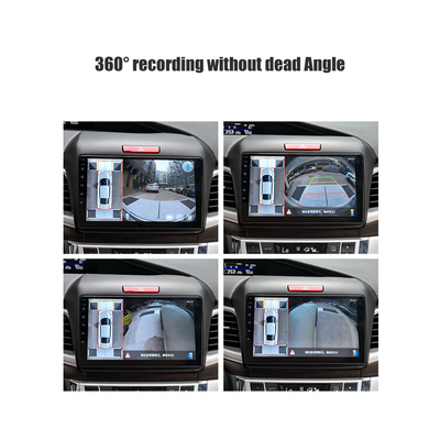 Hệ thống camera dự phòng RoHS RV IPS cho xe tải Trailer Van Quad Split Monitor Recording