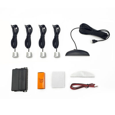 Hệ thống radar lùi xe tải với 4 đầu dò, cảm biến phát hiện chướng ngại vật và đỗ xe