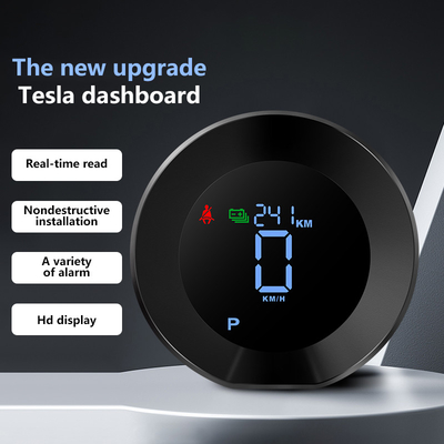 Màn hình cảm ứng HUD 4.3 '' Bảng điều khiển kỹ thuật số Tesla Cụm công cụ LCD tùy chỉnh