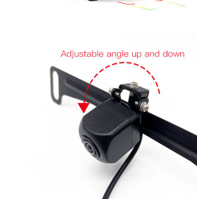 1080P Rearview Mirror Backup Camera with 170° Wide Angle, Fisheye Lens, Night Vision and Waterproof Design, 12V DC
