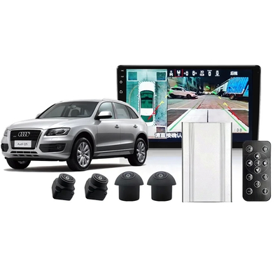 Điều khiển ứng dụng Có 360 Hệ thống máy ảnh xe hơi màu đen với chế độ đậu xe