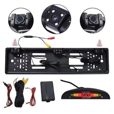 Hình khung biển số xe ô tô Camera đỗ xe IP67