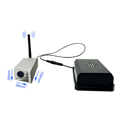 Máy ảnh nhìn ban đêm góc rộng 7 inch đen 9-24V với pin DC 12V cho xe nâng