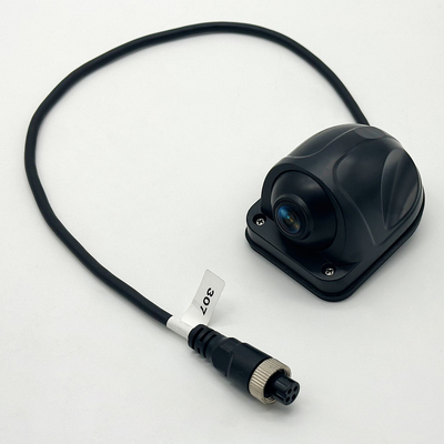 Bộ máy ảnh dự phòng xe tải có dây kim loại với màn hình phân chia HD 1080P Triple Quad và đường xem phía sau