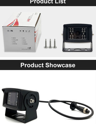 Camera lùi xe hơi chống nước cắm và chạy cho xe hơi, xe tải hạng nặng và xe van