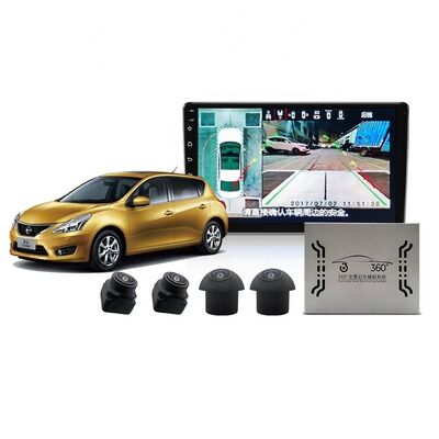 Bộ Camera Toàn Cảnh 360 Độ Cho Xe Du Lịch với Tầm Nhìn Nâng Cao Phía Sau và Bên