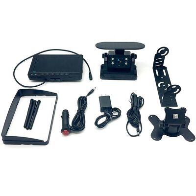 Máy ảnh nhìn phía sau hỗ trợ xe hơi, Night Vision Waterproof WiFi Wireless Camera từ tính với năng lượng mặt trời & pin cho RV / xe tải