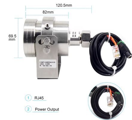 Phòng chống nổ máy ảnh ô tô Metal Shell cho xe tải và xe công nghiệp