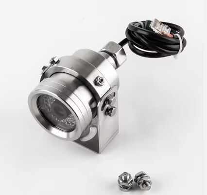 Industrial Stainless Steel Explosion Proof Camera CMOS 2.8mm IP68 Rated Vandal-Proof for Tank Trucks/Gas Stations/Chemical