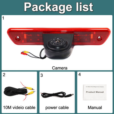 Camera lùi thay thế đèn phanh thứ 3 cho xe tải Ford Transit F150 F250 F350 2014-2019 OEM