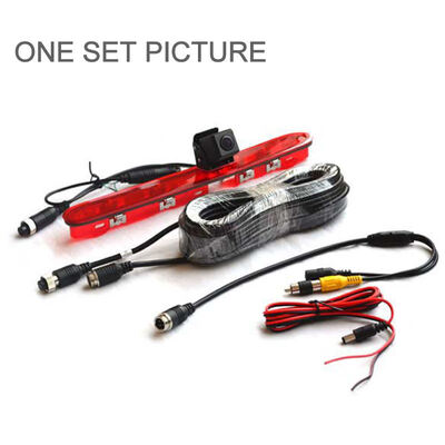 Factory Supply iPoster HD Night Vision IR Car Rear View Backup LED Brake Light Camera for Peugeot Expert & Toyota Proace