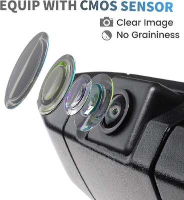 Máy quay ngược cầm máy ảnh cho Toyota Tacoma Pickup Dễ cài đặt và điểm mù