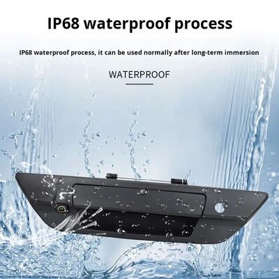 Tay nắm cửa sau chống nước AHD & Camera lùi Toyota Hilux Revo với