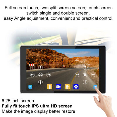 Camera vây cá mập AHD 1080P độ phân giải cao, phát hiện điểm mù AI với màn hình LCD 5 inch