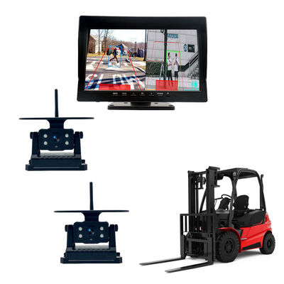 Hệ thống camera 4CH tùy chỉnh với màn hình 7 inch cho xe hơi. Hệ thống giám sát HD Quad View cho bán buôn và bán lẻ.