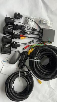 Bộ điều hướng và bộ máy ảnh xe hạng nặng với AHD 1080P, thị giác ban đêm và cảm biến đỗ xe