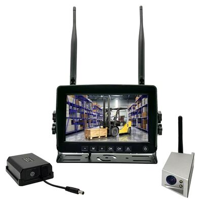 Hệ thống máy ảnh nhìn phía sau không dây 7 inch với 1080P HD DVR chống nước IP68 Máy ảnh pin từ tính