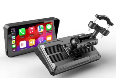 Máy ghi hình xe máy không dây Carplay/Androidauto điện thoại di động thiết bị điều hướng chiếu màn hình xe