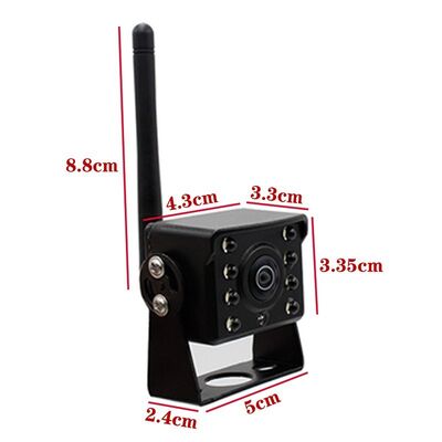 IP67 Waterproof WiFi Vehicle Camera with HD 720P/1080P Resolution and IR Night Vision for Trucks and Buses