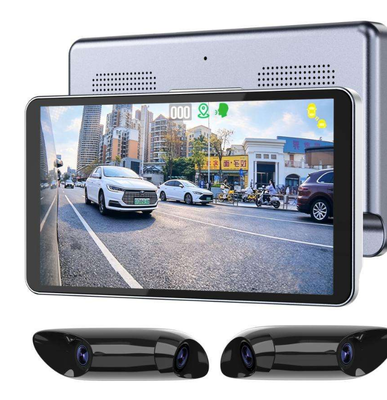Kính chiếu hậu điện tử hai ống kính 1080P 6 inch Hiển thị sáng cao Cơ thể nhôm siêu mỏng Không thấm nước Chiếc xe Chiếc máy ảnh gương chiếu hậu cho xe hơi