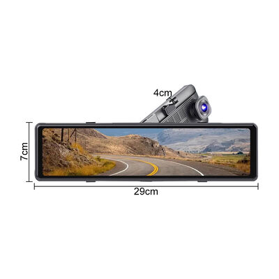 11.26 Inch 4CH AHD 1080P Mirror Dashcam Car Rearview Mirror DVR Recorder Vehicle Black Box