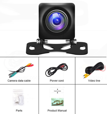 Small Hidden Vehicle Backup Camera DC12V Universal Car Rear View Camera for Automobiles