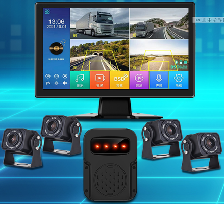 Hệ thống màn hình camera AI BSD 4 kênh 10.1