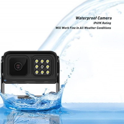 Camera lùi Starlight nhìn đêm chống nước IP69K góc siêu rộng 170° và tầm nhìn Starlight thiếu sáng cho xe tải